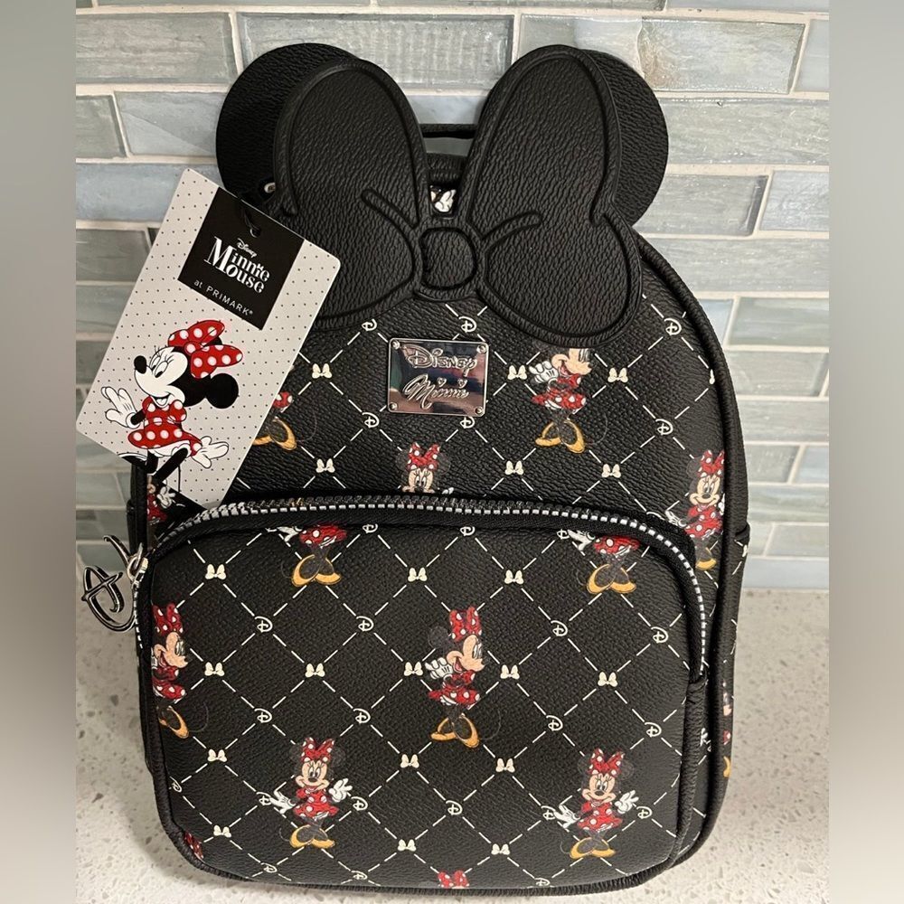 Disney Minnie Mouse Minnie Ears and Bow Backpack